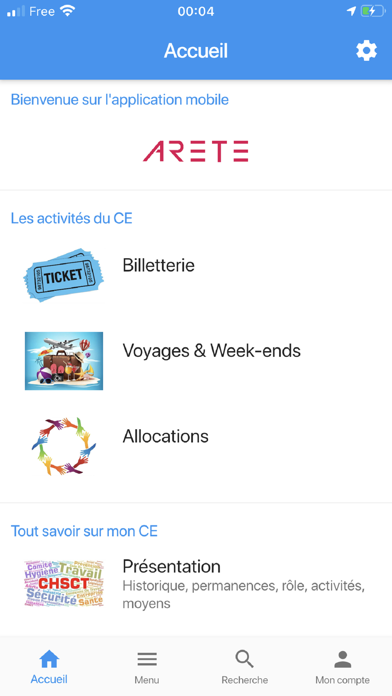 Garance App Screenshot