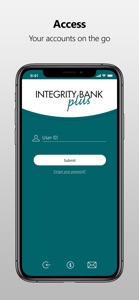 Integrity Bank Plus Mobile screenshot #1 for iPhone