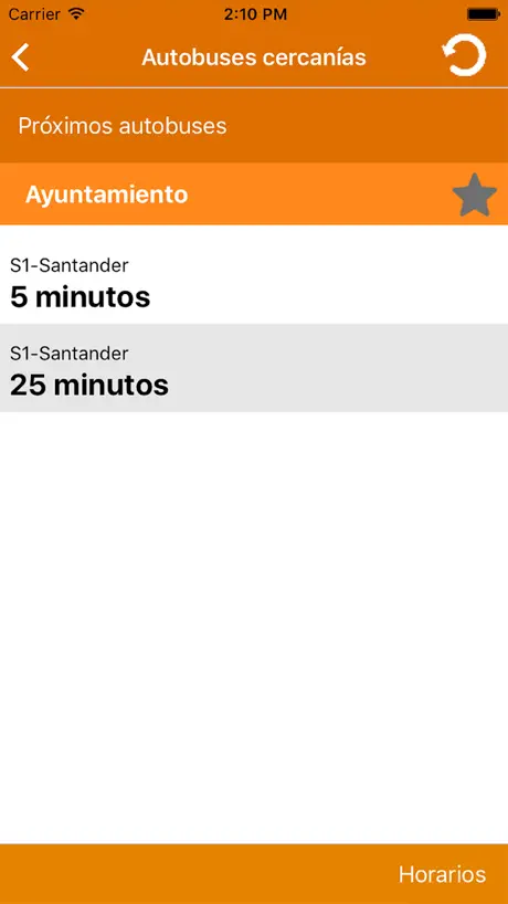 Horarios Transporte Cantabria