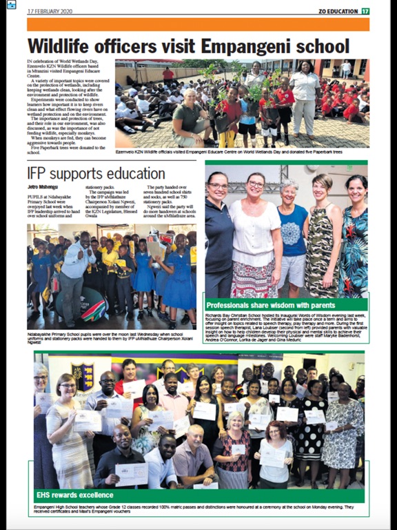 Zululand Observer iPad screenshot 4 - Magazines & Newspapers app