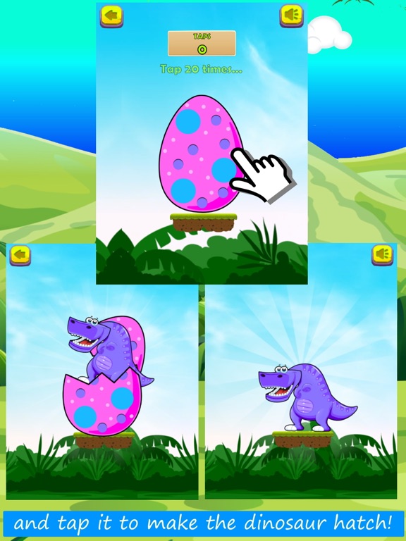 Dinosaur Game for Boys & Girls iPad screenshot 6 - Games app
