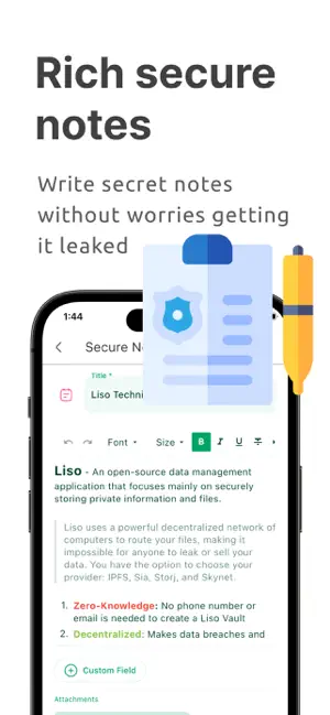 Crypto Password Manager: Liso screenshot 3