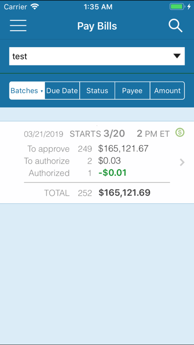 Anybill Mobile App iPhone screenshot 3 - Business app
