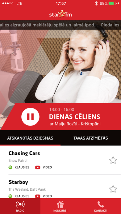 Screenshot #1 pour Star FM Latvija