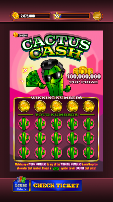 Lottery Scratchers Screenshot