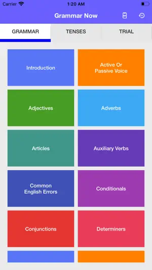 Grammar Now screenshot 1