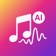 Music AI Song Generator, Cover app icon - Music app for iPhone