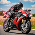 Motorcykel Traffic Racer-spel на пк