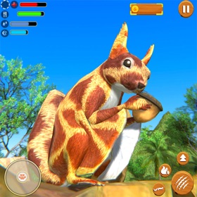Snímky obrazovky (5) Virtual Squirrel Family Sim 3D