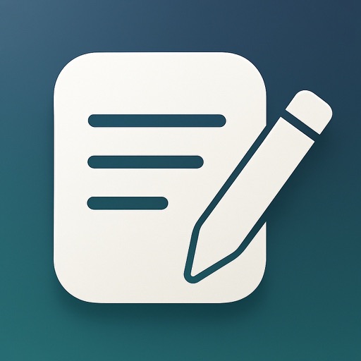JustWrite - Daily Journal app icon