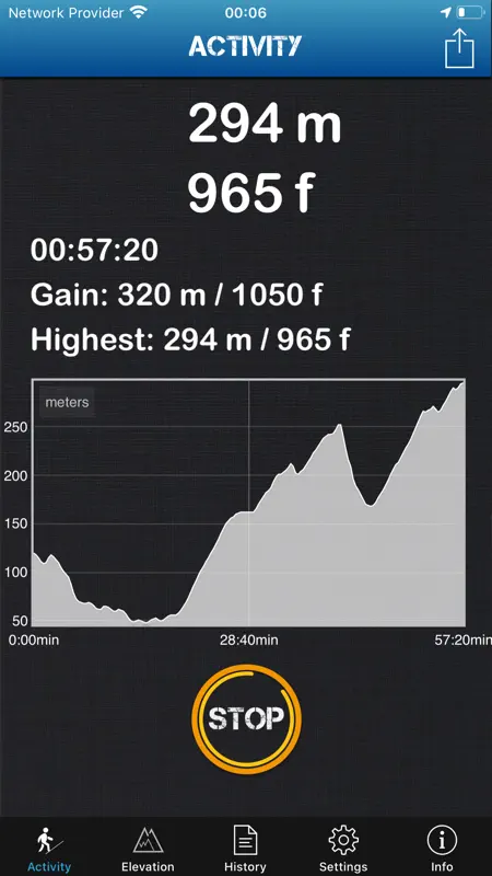 Altimeter Offline Pro screenshot 1 of 5