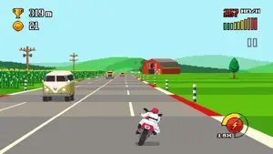 Retro Highway screenshot 1