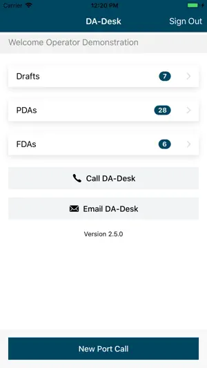DA Desk screenshot 2