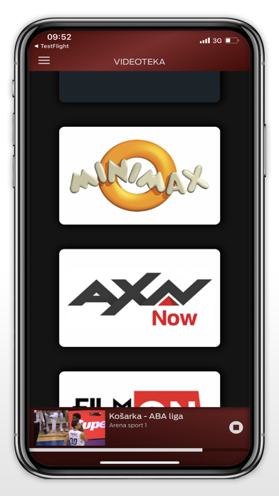 Screenshot 4 of TV To Go App