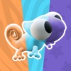 Chameleon Escape 3D icon
