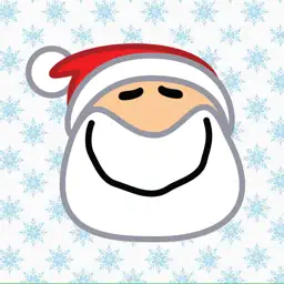 SantaMojis Santa Emojis app icon
