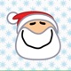 SantaMojis Santa Emojis app icon - Stickers app for iPhone