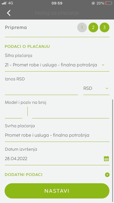 NLB mBizKlik Srbija Screenshot