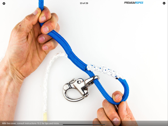 Premium Ropes iPad screenshot 4 - Book app