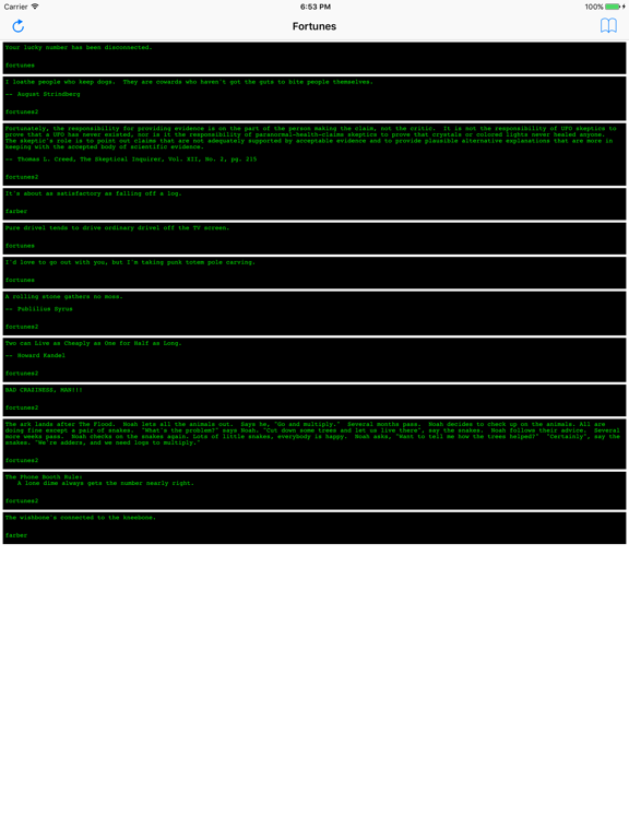 Screenshot #5 pour bsd fortune