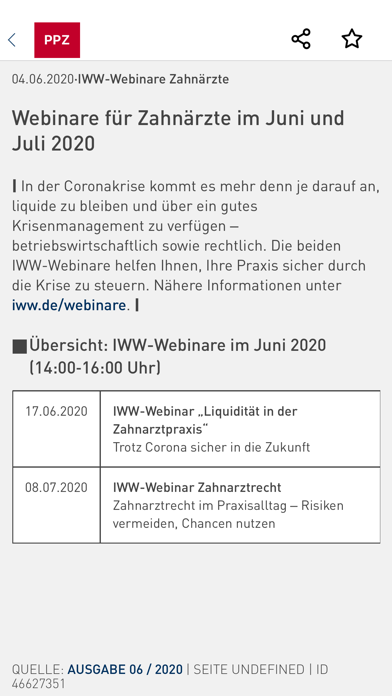 Screenshot #3 pour myIWW 2.0