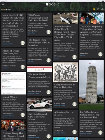 Opinions and Columnists iPad screenshot