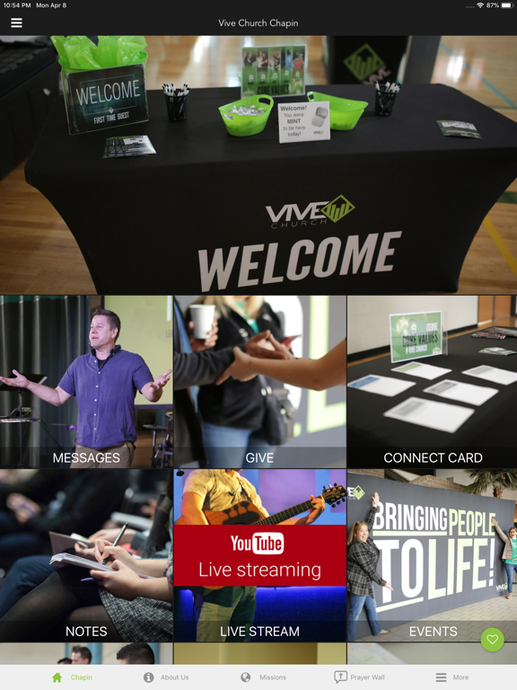 Screenshot #6 pour Vive Church App