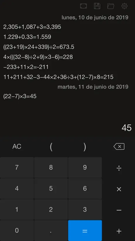 Calculadora - Con Historial