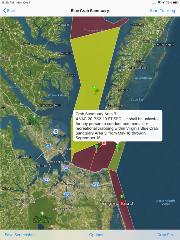 VMRC Maps iPad screenshot 4 - Reference app