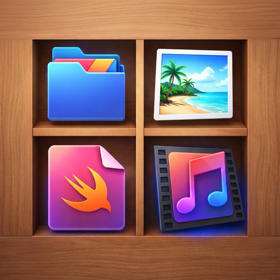 Widget Launch. Open file quick