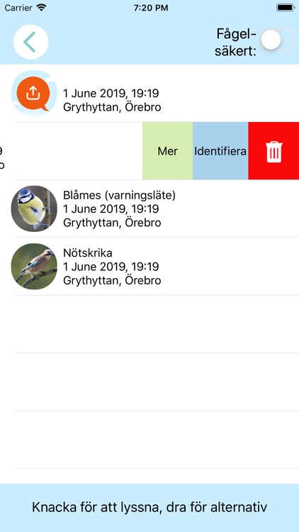 Kvitteromat - Fågelsång ID screenshot-6