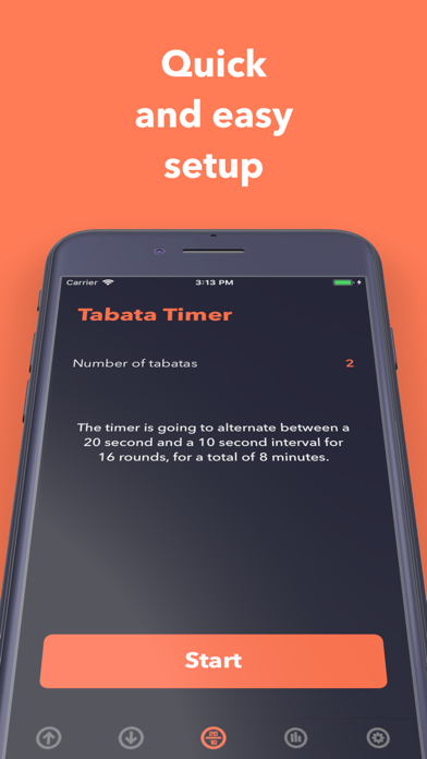 Screenshot #3 pour WOD Timer - Gym Workout Timer