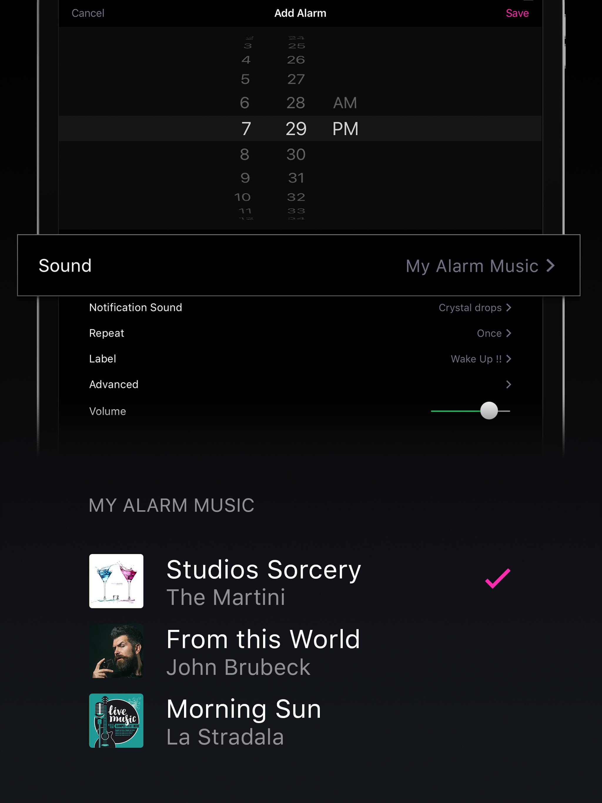 Alarm Clock - Wake up Music screenshot 8
