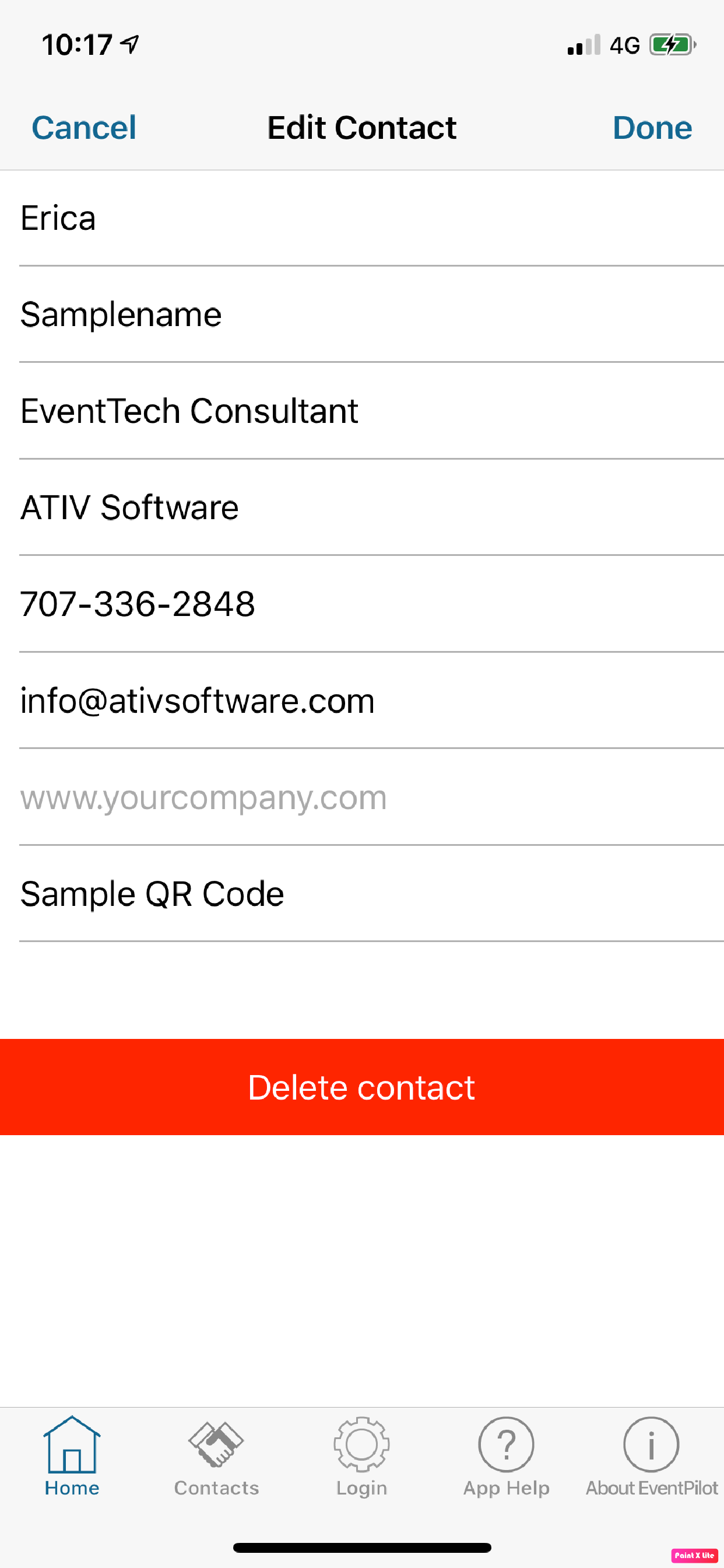BadgeScanner™ Lead Retrieval screenshot 2