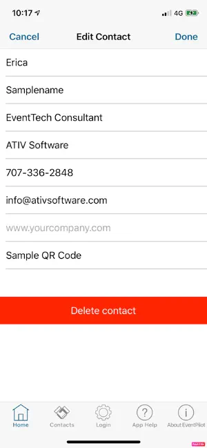 BadgeScanner™ Lead Retrieval screenshot 2