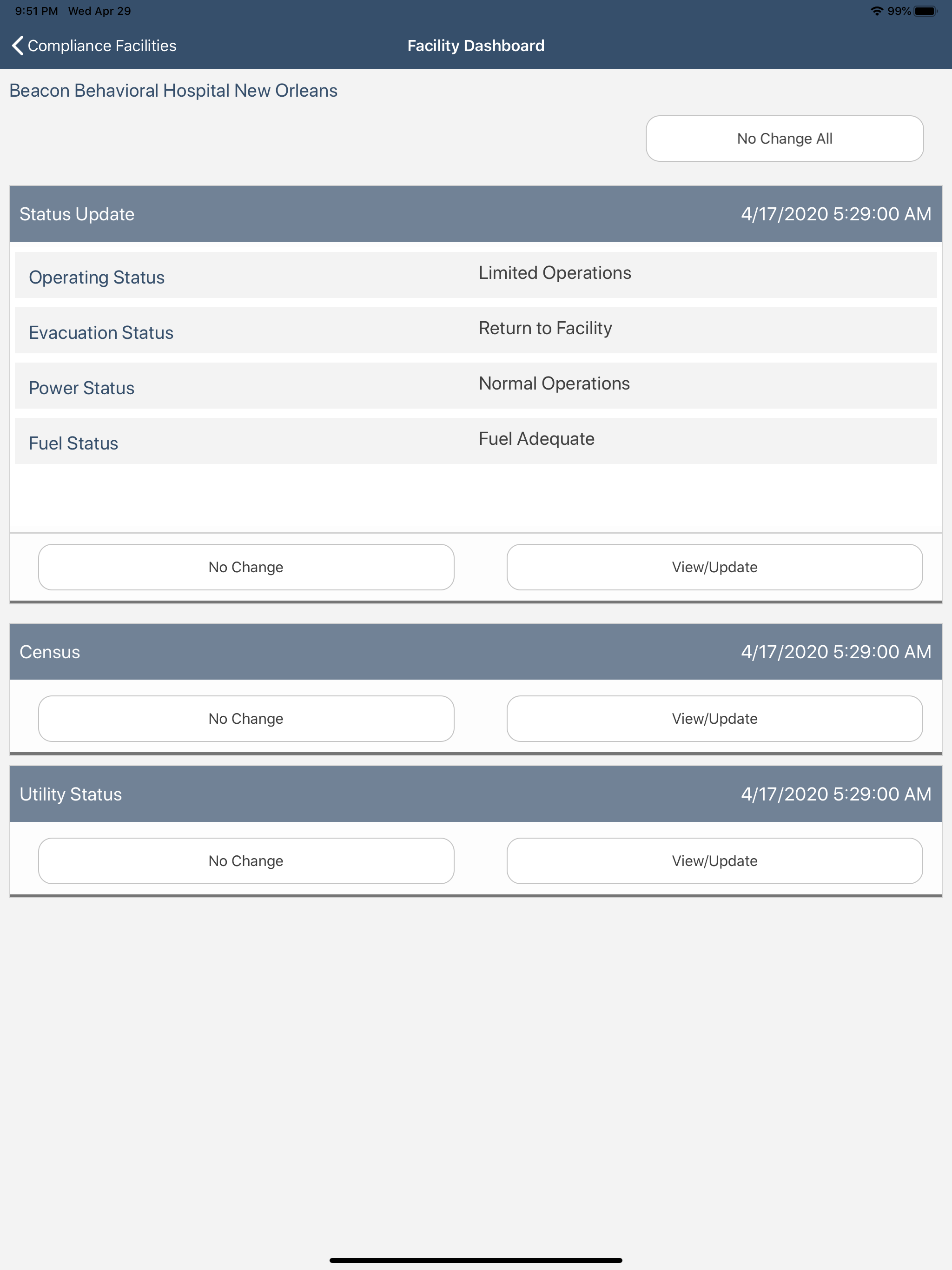 QA ESF8 Portal screenshot 11