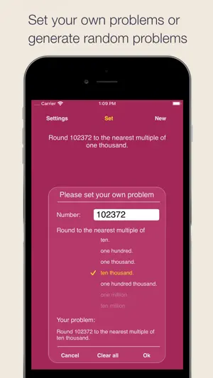 Whole Number Rounding screenshot 3
