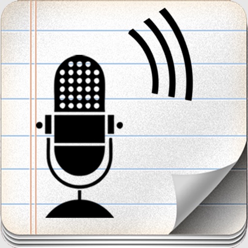 Voice Notes AI Live Transcribe icon