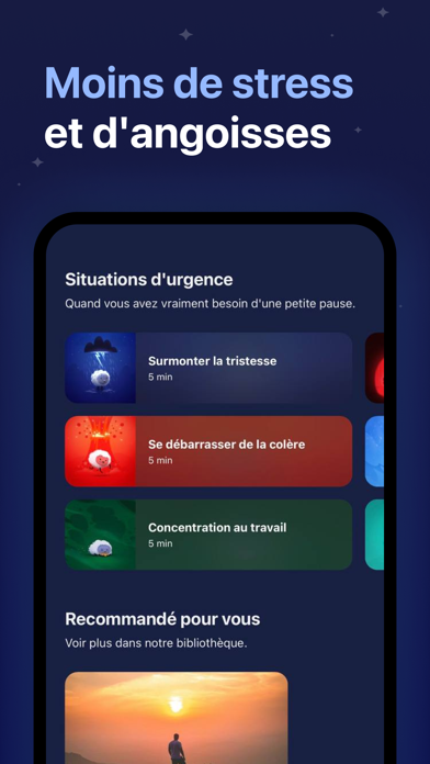 Screenshot #3 pour Mo Méditation, Sommeil, Soin