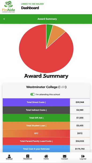 FinAide iPhone screenshot 2 - Education app