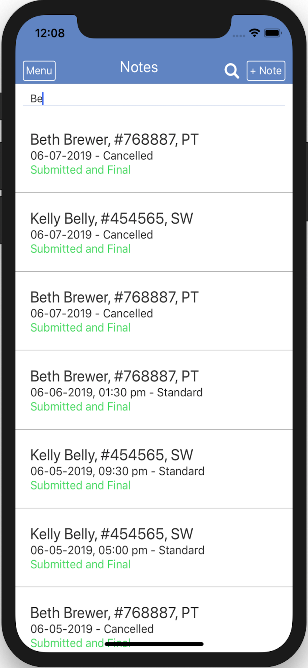 Swellby Session Notes screenshot 3