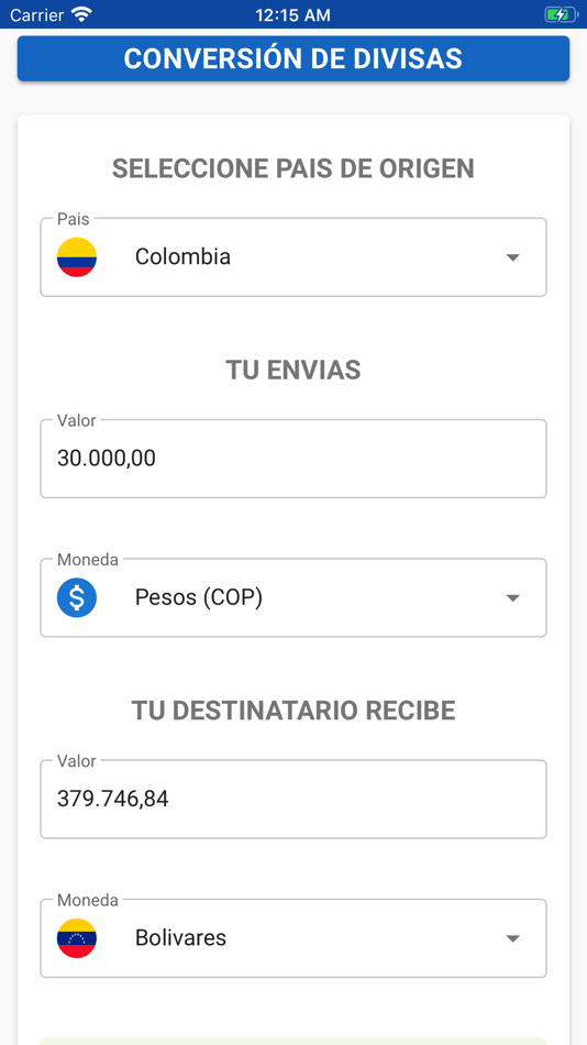 #3. Cambios App (iOS) 由: Lady Paola Roa Hernandez