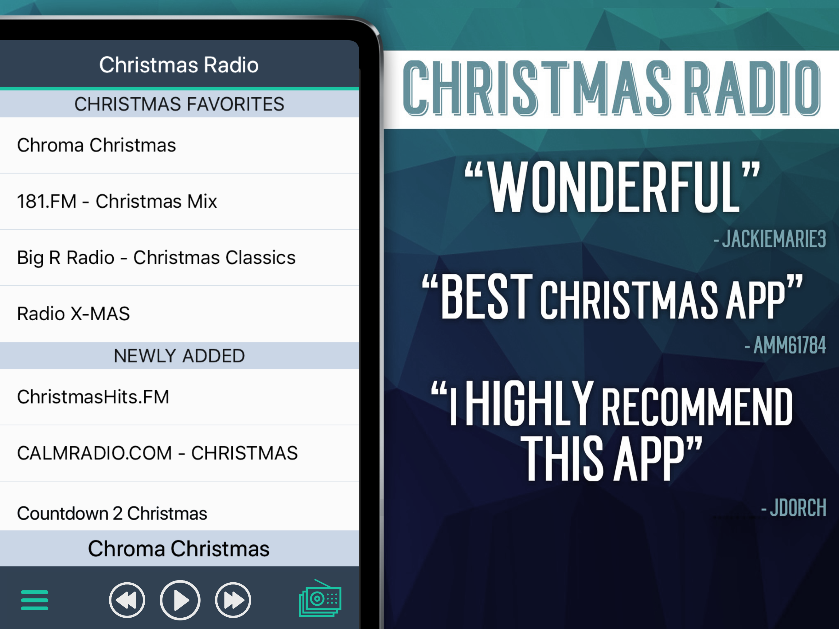 Christmas Radio+ screenshot 4
