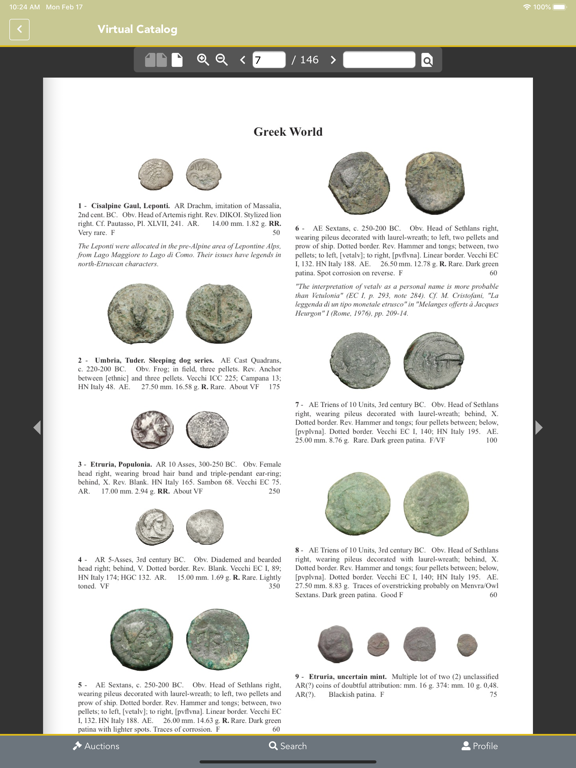 Dea Moneta Mobile iPad screenshot 4 - Shopping app