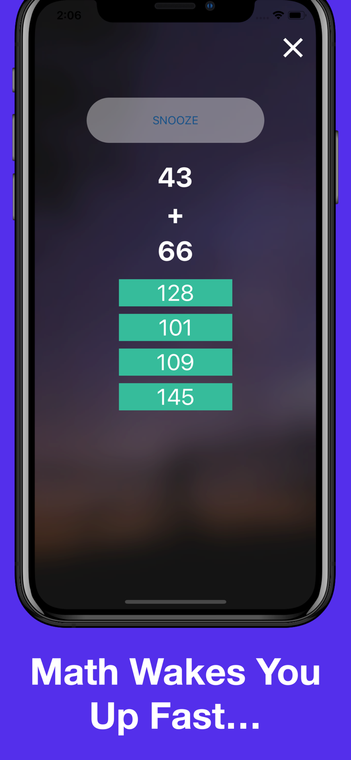 Math Alarm Clock by Mathy screenshot 1
