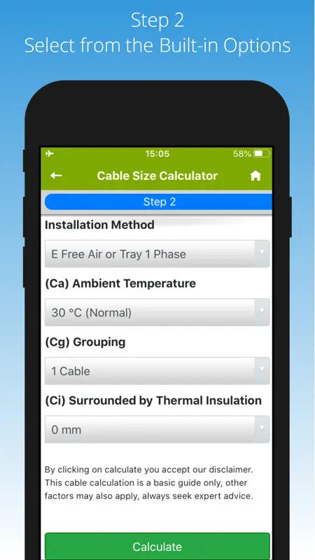 Cable Calc screenshot 2 of 7