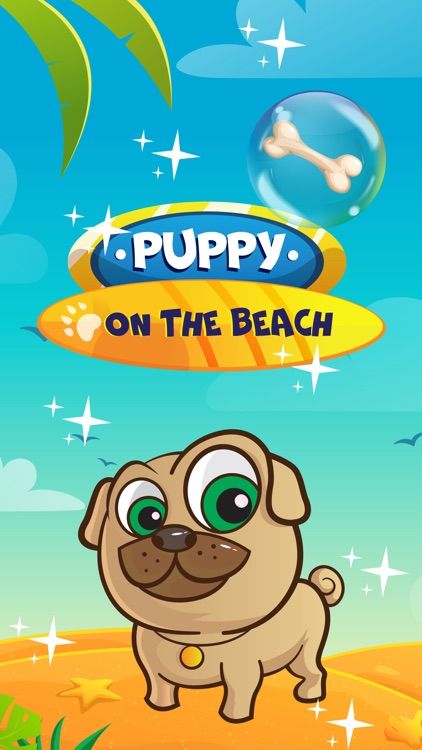 Puppy on the Beach