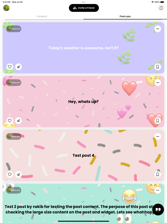 Screenshot #5 pour Bubbl Widget