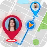 GPS Phone Location Map Tracker - Icono de la app