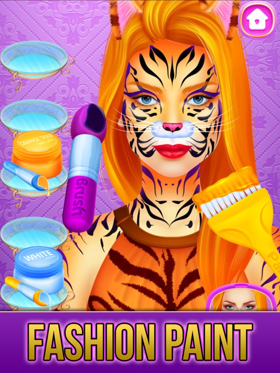 Make Up & Hair Salon Makeover iPad screenshot 10 - Games app